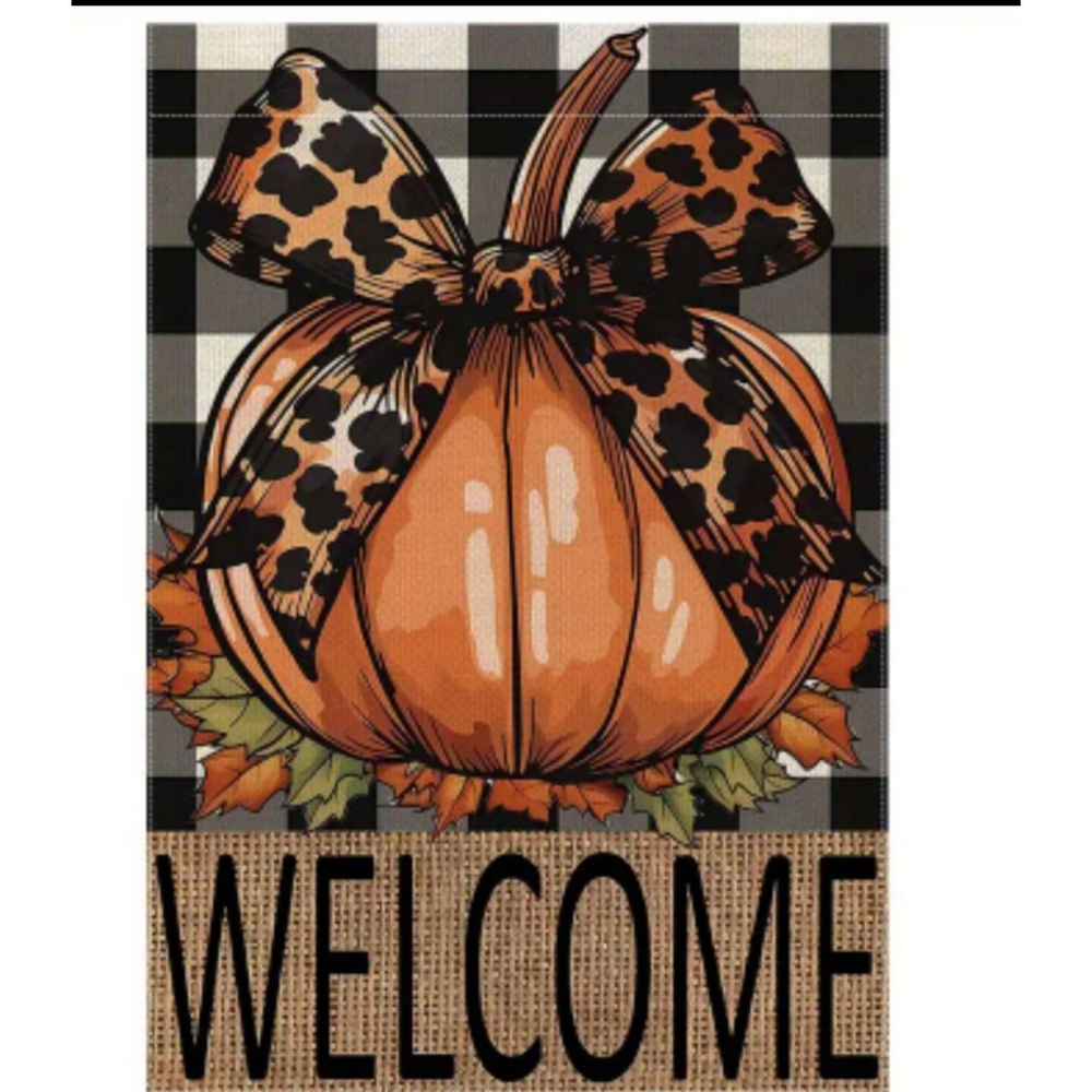 Garden Flag, Fall,